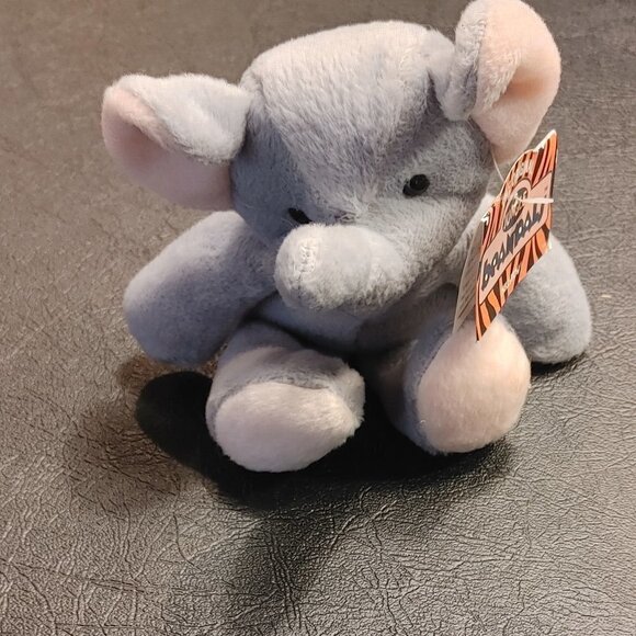 1997 KellyToy Beanpals Elephant Plush - Picture 1 of 6